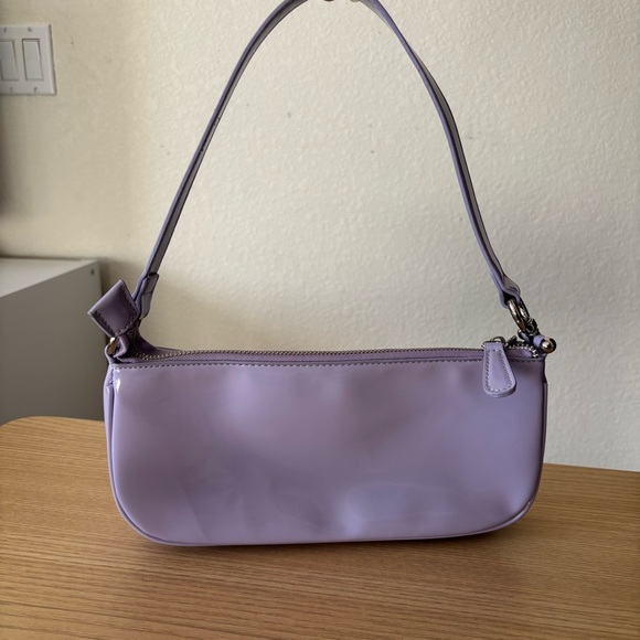 Urban Outfitters Handbags - Urban Outfitters Purple Vegan Leather Shoulder Bag Handbag Purse